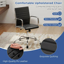Height Adjustable Office Chair with Rocking Backrest by LJGDeals