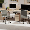 Height Adjustable Office Chair with Rocking Backrest by DirectDeals