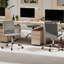 Height Adjustable Office Chair with Rocking Backrest by LJGDeals
