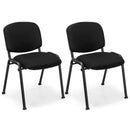 Office Chair with Metal Frame and Padded Cushions for Conference Room by LJGDeals