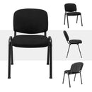 Office Chair with Metal Frame and Padded Cushions for Conference Room by LJGDeals