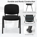 Office Chair with Metal Frame and Padded Cushions for Conference Room by LJGDeals