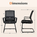 Office Guest Chair with Lumbar Support for Waiting Room by LJGDeals