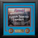 Houston Oilers Throwback Custom NFL Football 8x10 Picture Frame Kit (Multiple Colors) by Dynasty Sports & Framing