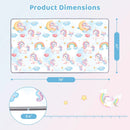 One-Piece Reversible Roll Up Soft Foam Activity Mat for Toddlers by LJGDeals