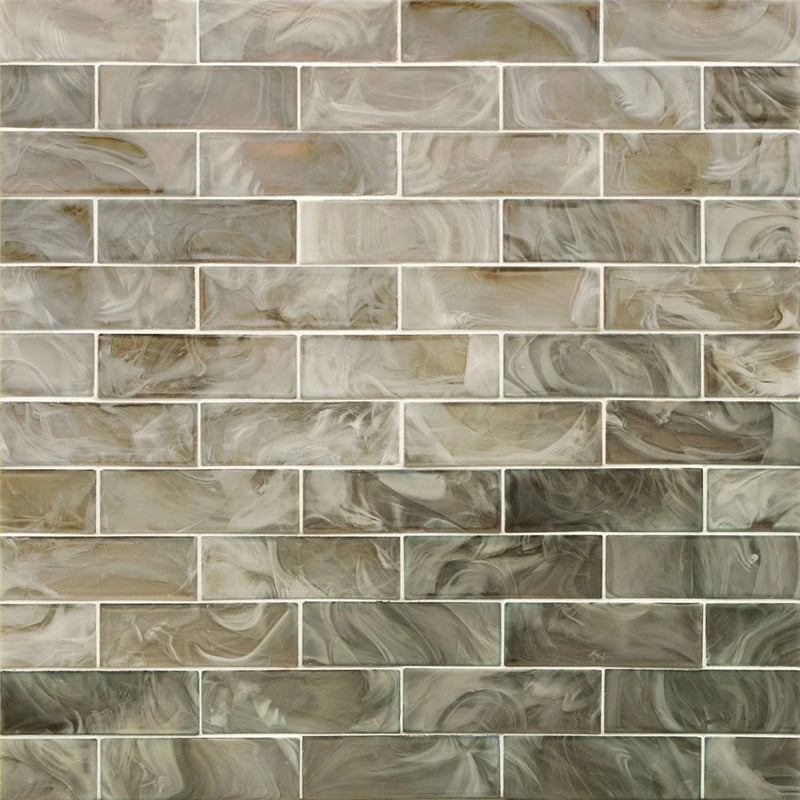 MSI Opalina Subway Glass Mosaic Tile 11.75"x11.75"