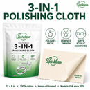Sparklean® Professional Polishing Cloth — Removes tarnish & restores shine on all metals by Sparklean