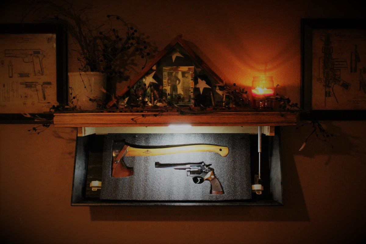 “The Small Patriot” Mantle Gun Safe, photo 2 of 19