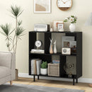 Open Shelf Bookcase with 4 Compartments by LJGDeals