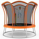 10 Feet Unique Flower Shape Trampoline with Galvanized Steel Frame
