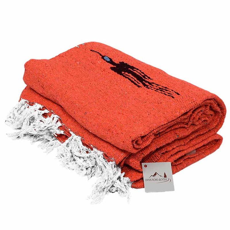 Tangerine Orange Baja Thunderbird Blanket