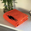 Tangerine Orange Baja Thunderbird Blanket by West Path