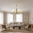 Orchid Fabric Chandelier