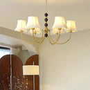 Orchid Fabric Chandelier