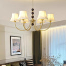 Orchid Fabric Chandelier