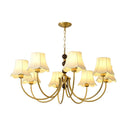 Orchid Fabric Chandelier