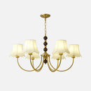 Orchid Fabric Chandelier