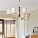 Orchid Fabric Chandelier