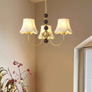 Orchid Fabric Chandelier
