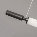 Organic Alabaster Linear Pendant Light