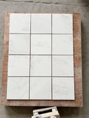 Oriental White Marble Penny Round (Single Color) Honed Tile