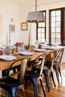 Ornate Copper Farmhouse Chandelier Lighting