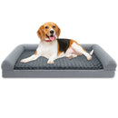 Orthopedic Foam Dog Bed Large Dog Sofa Couch with Removable Cover by DirectDeals