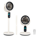 Oscillating Pedestal Fan with Remote and 8 Speeds by LJGDeals