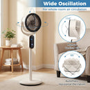 Oscillating Pedestal Fan with Remote and 8 Speeds by DirectDeals
