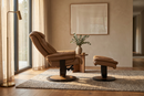 Oslo Euro Recliner w/ Ottoman by Ornate Furniture