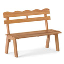 Outdoor Acacia Wood Garden Bench with 800 lbs Weight Capacity by LJGDeals
