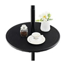 20 Inches Outdoor Adjustable Umbrella Table with 1.5 Inches Umbrella Hole by LJGDeals
