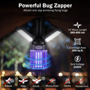 Outdoor Bug Zapper with Foldable Camping Lantern USB by DirectDeals