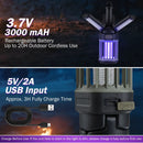 Outdoor Bug Zapper with Foldable Camping Lantern USB by LJGDeals