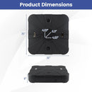 Outdoor Cantilever Umbrella Base Square Water and Sand Fillable Base by LJGDeals