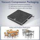 Outdoor Chair Cushion Set of 2 Waterproof Fade-Resistant Olefin Seat Cushions by LJGDeals