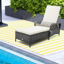 Outdoor Chaise Lounge Chair by LJGDeals