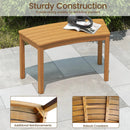 Outdoor Curved Acacia Wood Bench Set of 2/3/4 for Front Porch by LJGDeals