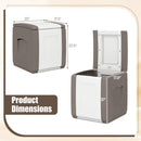 Outdoor Deck Box with Lid for Packages and Garden by DirectDeals