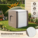 Outdoor Deck Box with Lid for Packages and Garden by LJGDeals