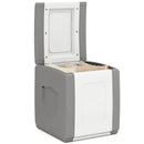 Outdoor Deck Box with Lid for Packages and Garden by LJGDeals