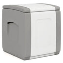Outdoor Deck Box with Lid for Packages and Garden by DirectDeals