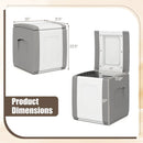 Outdoor Deck Box with Lid for Packages and Garden by DirectDeals