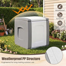 Outdoor Deck Box with Lid for Packages and Garden by LJGDeals