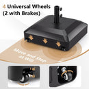 Fillable Umbrella Base with Wheels - Water/Sand Weighted by LJGDeals