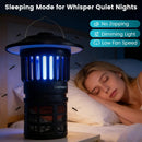 Outdoor Fly Trap with Light Rechargeable Electric Bug Catcher and Killer by DirectDeals