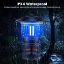 Outdoor Fly Trap with Light Rechargeable Electric Bug Catcher and Killer by DirectDeals