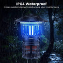 Outdoor Fly Trap with Light Rechargeable Electric Bug Catcher and Killer by LJGDeals