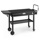 Foldable Grill Cart with 31" Tabletop & Storage Shelf by LJGDeals