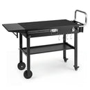 Foldable Grill Cart with 31" Tabletop & Storage Shelf by DirectDeals